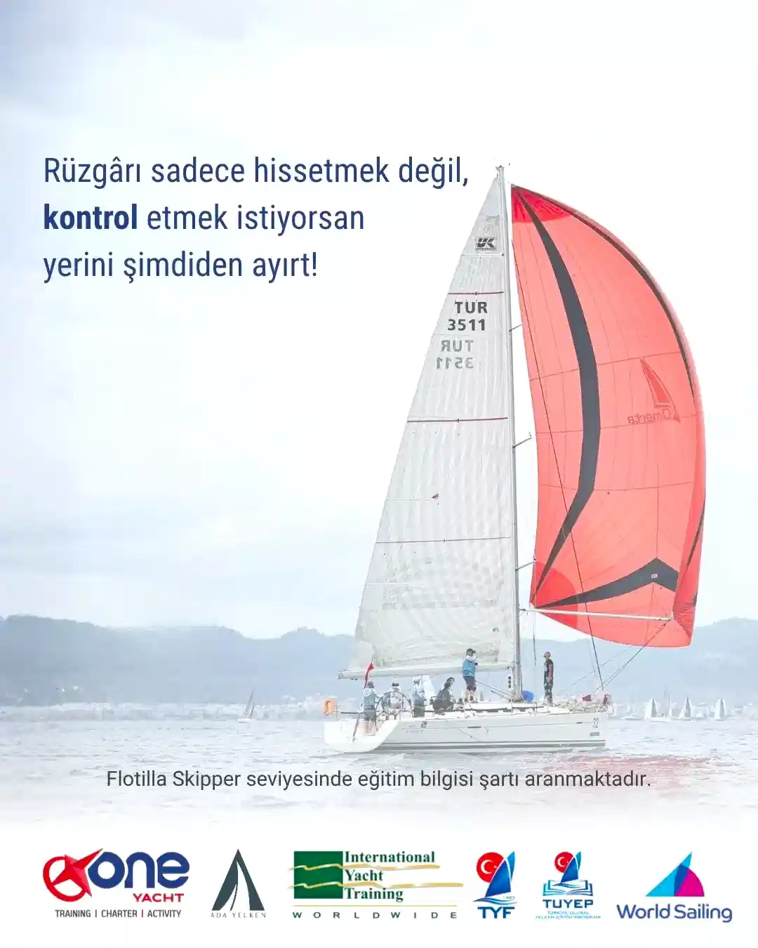 Büyükçekmece Kıyı Marina Çıkışlı Yelken Eğitimleri