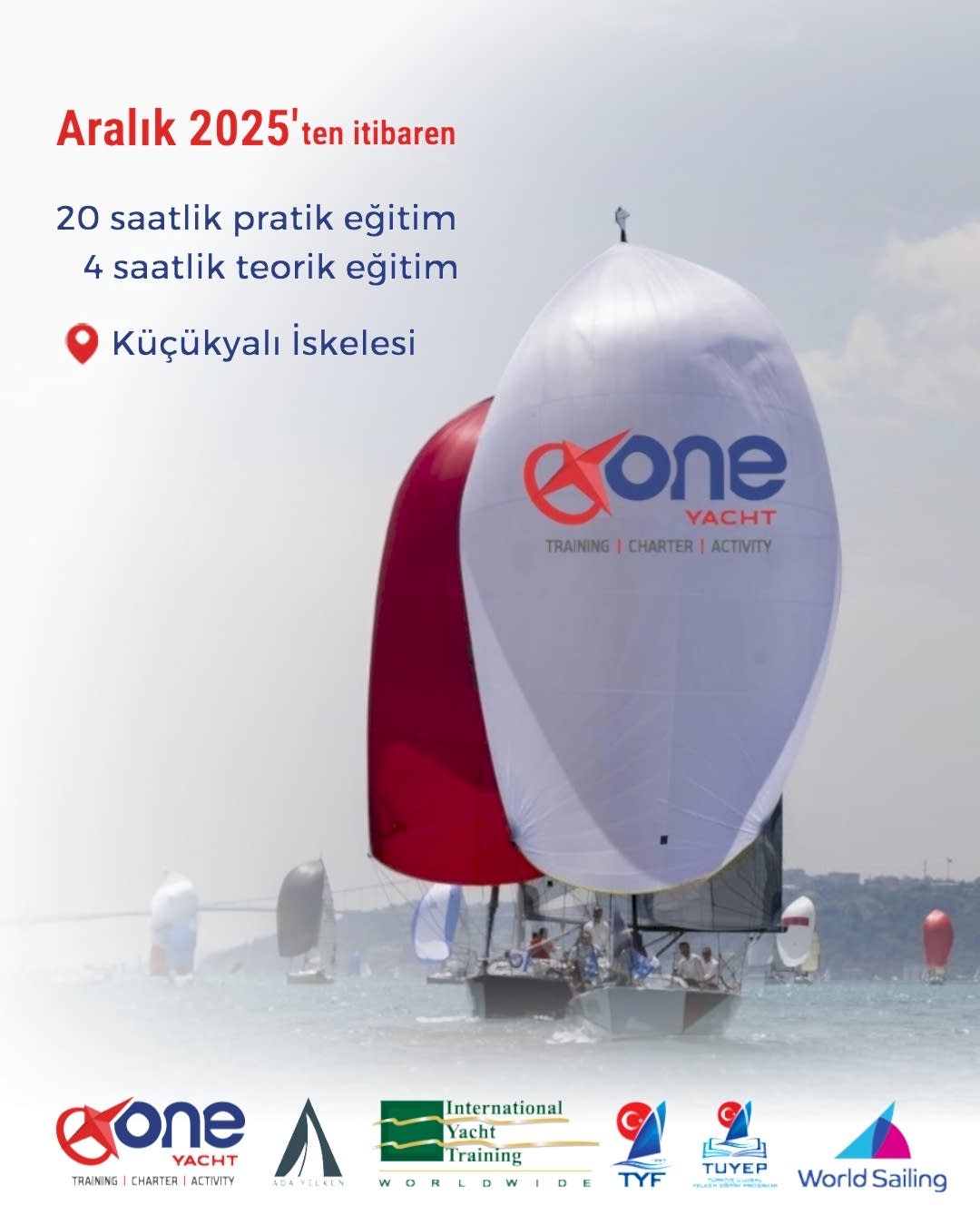 Büyükçekmece Kıyı Marina Çıkışlı Yelken Eğitimleri